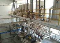 Le PLC commandent la chaîne de production de détergent liquide pour l'industrie chimique