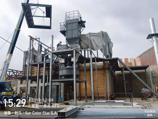 Le PLC commandent l'usine de séchage de silicate de four/sodium de silicate de sodium