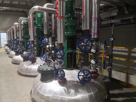 Certification de l'équipement de production de silicate de sodium en verre d'eau ISO9001